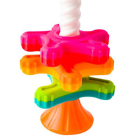 Zakręcone śmigiełka MiniSpinny Fa134-1 Fat Brain Toys, zabawki sensoryczne