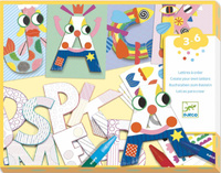 Zestaw kreatywny Świat literek Djeco DJ08998 zabawy edukacyjne