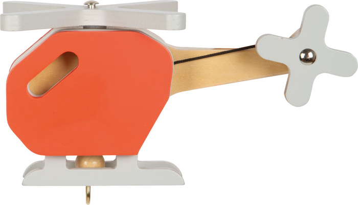 Duża remiza strażacka z helikopterem i akcesoriami Small Foot 12703 drewniane domki dla lalek