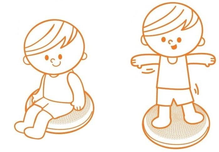 Poduszka balansująca sensomotoryczna Training2s K's Kids KAKT21019
