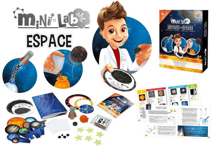 Nauka i zabawa dla dzieci Mini lab Kosmos 3014 Buki