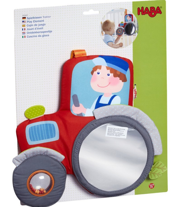 Zawieszka do łóżeczka Traktor farmera HB305407-Haba, zabawka dla niemowlaka