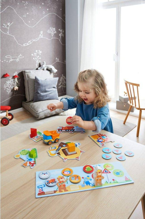 Moja pierwsza gra Na budowie 2+ HB305678-Haba, gry planszowe