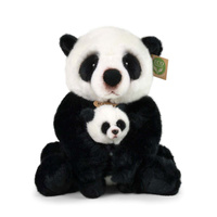 Pluszowa Panda z dzieckiem 27 cm Rappa 991521