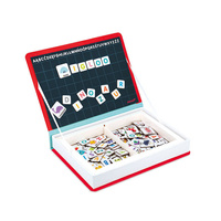 Magnetyczna układanka Polski Alfabet Magnetibook J02593-Janod, układanki dla dzieci