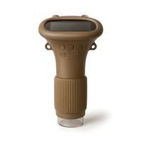 Mikroskop dla dzieci KidLupe kieszonkowy z ekranem LCD brązowy Kidinex