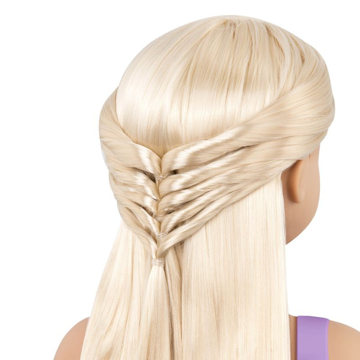 Głowa lalki do czesania blond Trista doll face Our Generation BD37966Z