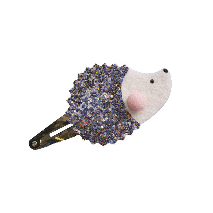 Zestaw kreatywny do tworzenia biżuterii brokatowe spinki do włosów Leśne zwierzątka Janod J09180