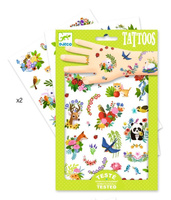 Zmywalne tatuaże dla dzieci Wiosenny powiew, DJ09591-Djeco, tatuaże