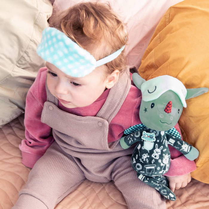 Przytulanka do spania świecąca w ciemności Smok Joe 32cm 83447 Lilliputiens