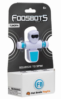 Piłkarzyki Foosbots Biały zestaw dla jednego gracza Fat Brain Toys FA479-1b