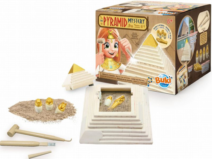 Nauka i zabawa Tajemnica piramidy Buki 444 Mały archeolog