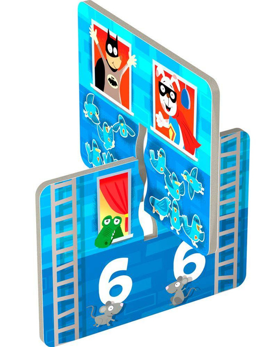 Moja Pierwsza Gra Rhino Hero Junior HB306193-Haba, gry zręcznościowe