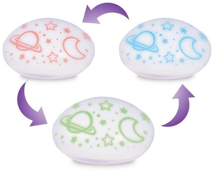 Lampka nocna kolorowe gwiazdy planety Buki 6700 – pokój dziecka