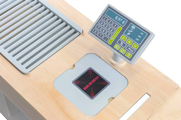 Drewniany sklep dla dzieci i kuchnia 2w1 Świeżość 11436-Small Foot, odgrywanie ról