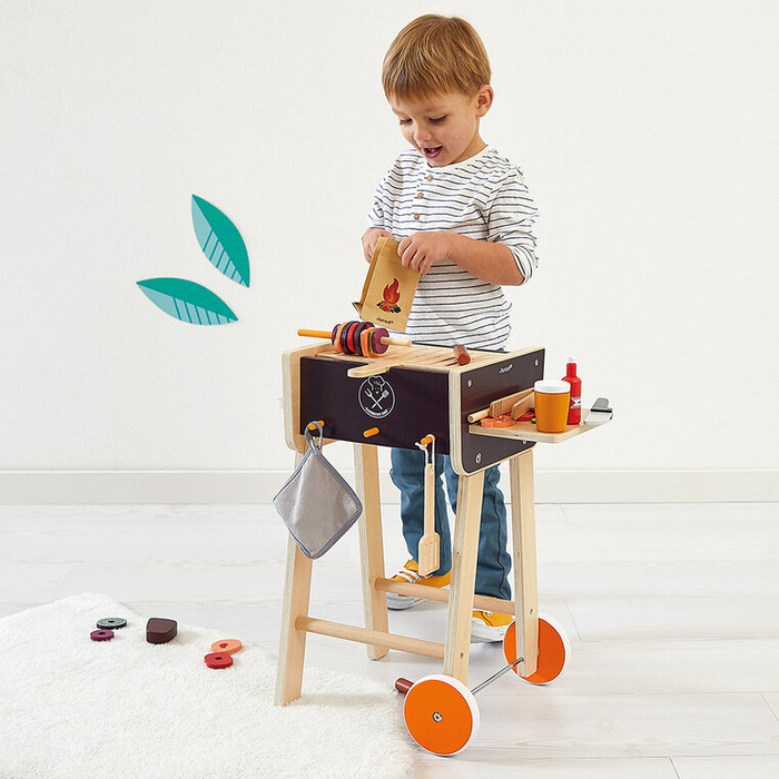 Duży drewniany grill z akcesoriami J06619 Janod