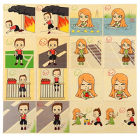 Memo dla dzieci Właściwe wzorce bezpieczeństwa 110176-Pilch, gry pamięciowe