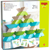 Klocki drewniane układanka Varius 3D HB305458-Haba, zabawki edukacyjne