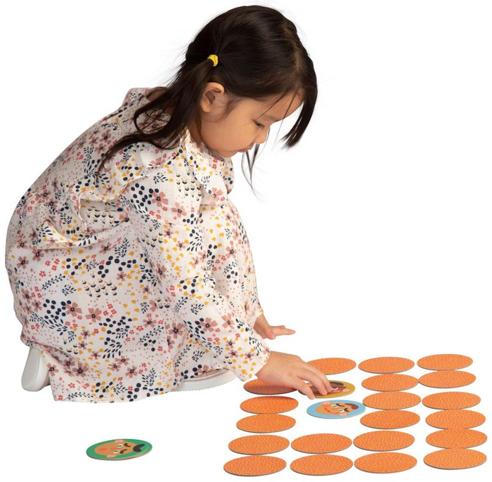 Gra pamięciowa Memo Twarze pełne emocji 158970-Manhattan Toy, gry dla dzieci