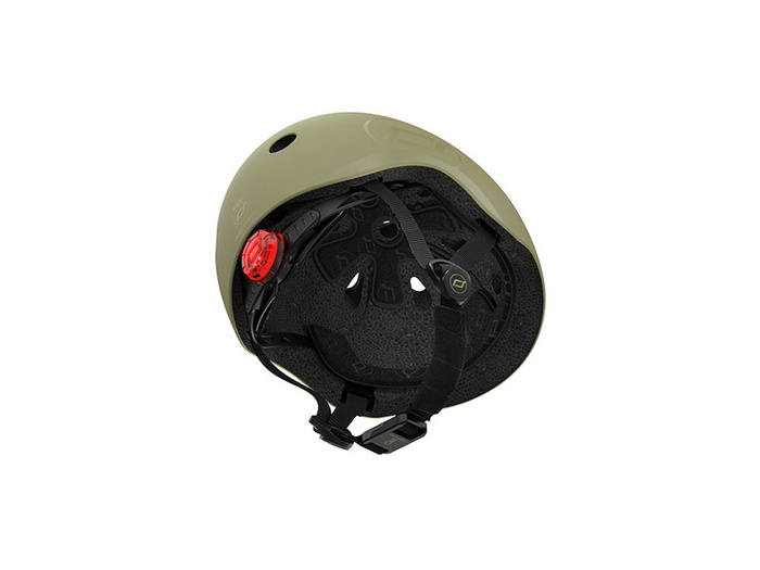 Kask S-M dla dzieci 3+ Olive Scootandride S00008