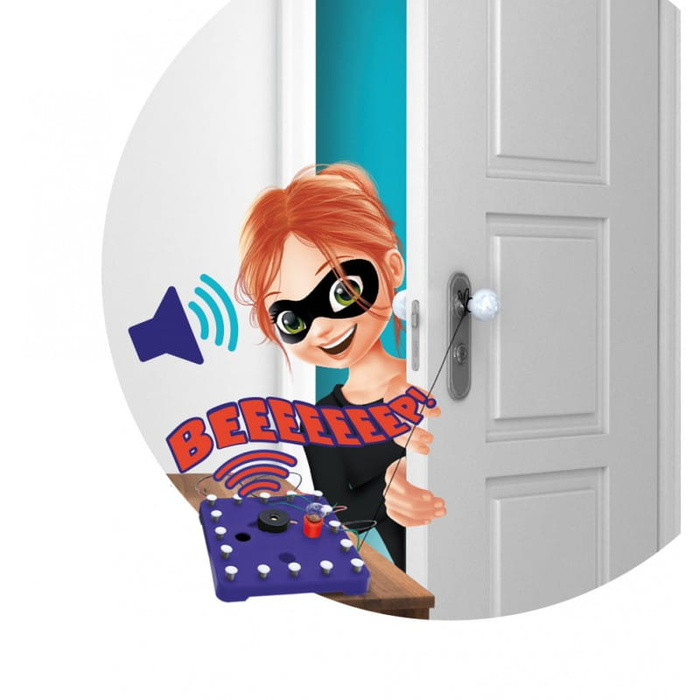 Nauka i zabawa dla dzieci Laboratorium Elektryczne Buki 2172 zabawki rozwojowe dla dzieci