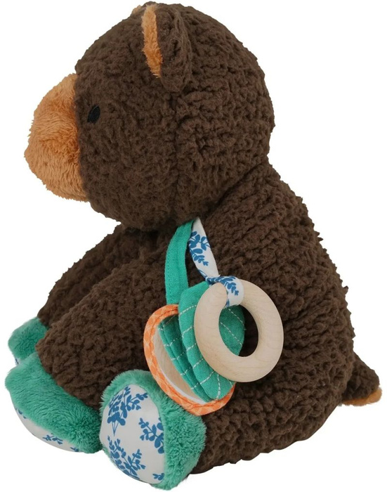 Zabawka dla najmłodszych wielofunkcyjny miś z gryzakiem Manhattan Toy 162870 przytulanka