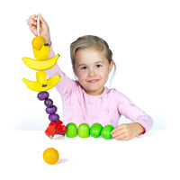 Gra edukacyjna dla dzieci Nawlekanie owoców Erzi 42519