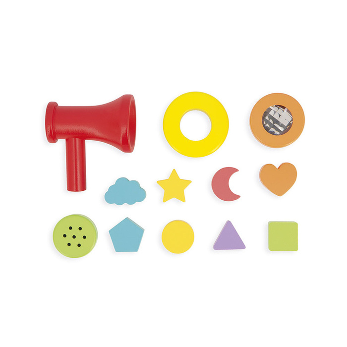 Kostka sensoryczna drewniana Janod J05307