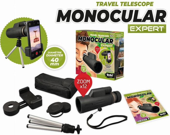 Monokular ekspert mikroskop dla dzieci Djeco SP009, mały odkrywca