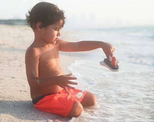 Piankowe puzzle do kąpieli 3D Quutopia Wyprawa na księżyc 172123-Quut, zabawki do kąpieli