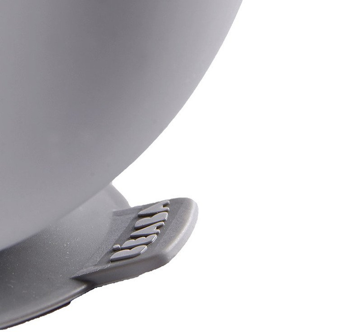 Beaba Silikonowa miseczka z przyssawką grey 913433- Beaba, naczynia dla niemowlaków