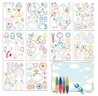 Zestaw KREATYWNY ŚWIAT DZIEWCZYNKI DJ08996