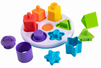 Sorter Plugzy Fat Brain Toys FA341-1 kształty i kolory zabawka dla najmłodszych