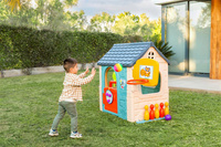 Dom Aktywności Casual FEBER FEH23000 wielofunkcyjny ogrodowy Plac Zabaw 6w1 z dołączonymi grami dla dzieci