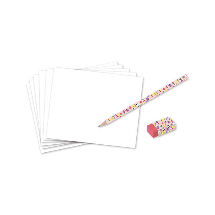 Zestaw kreatywny Rysowanie krok po kroku Modele kawaii 20 rysunków J09156 Janod