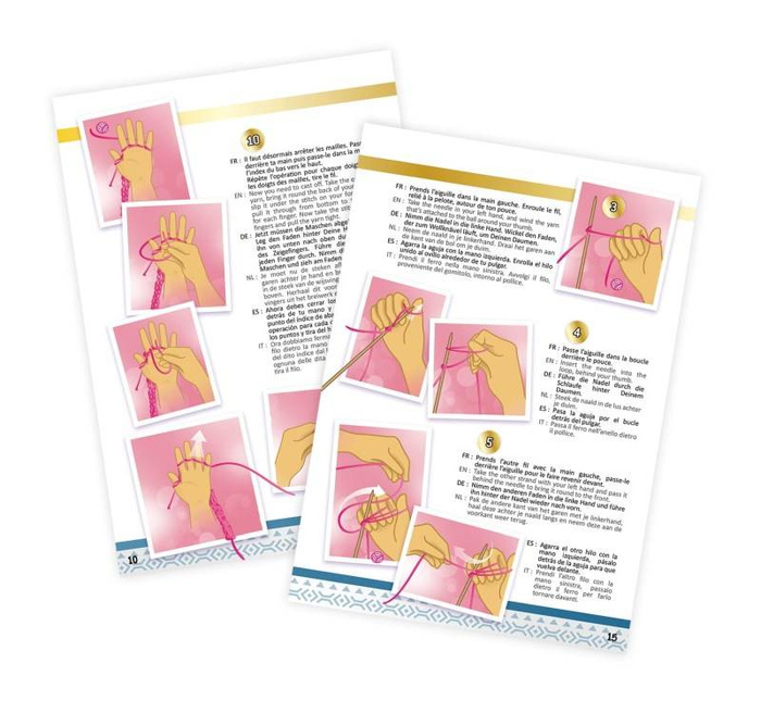 Zrób to sam - ROBIENIE NA DRUTACH BE002-Buki, zestawy kreatywne dla dzieci