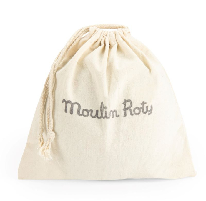 Bębenek językowy duży jasnoniebieski PUCE & PILOU Moulin Roty 684078 instrumenty dla dzieci