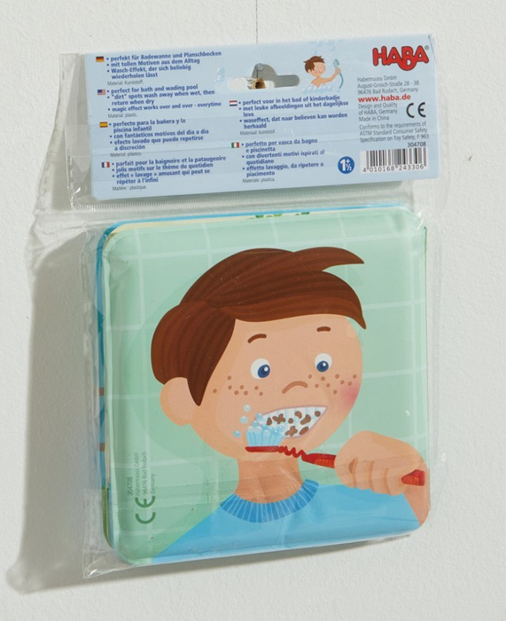 Książeczka do kąpieli Paul i Pia HB304708-Haba, zabawki edukacyjne dla dzieci