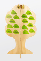 Zabawka edukacyjna Drzewko pełne radości i smutku 110014-Plich, Zabawka drewniana