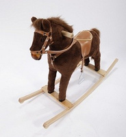 Mały konik na biegunach Alex, zabawka na biegunach