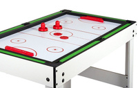 Duży stół do gry zręcznościowej, 4 gry (bilard, cymbergaj, tenis, piłkarzyki), 245900-gry drewniane