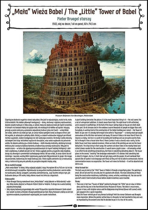 Teczka inspiracji - Najsłynniejsze obrazy świata, ZT8337-Zuzu Toys