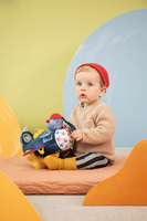 Przytulanka piesek z koszyczkiem i akcesoriami Piesek Jules Lilliputiens 83547