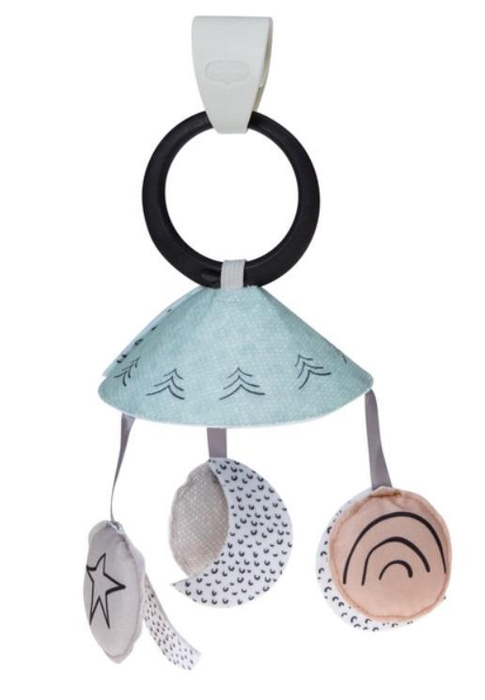 Mata edukacyjna z pałąkami i zabawkami interaktywnymi Tiny Love TL1209206830 Decor czarno-biała