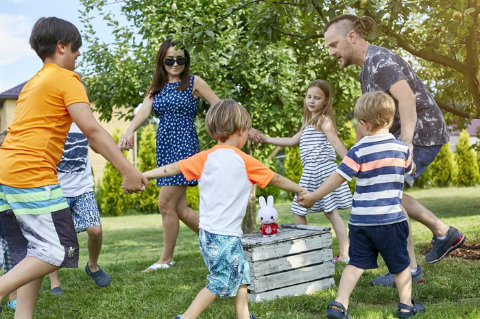 Alilo Króliczek Honey Bunny G6 - czerwony