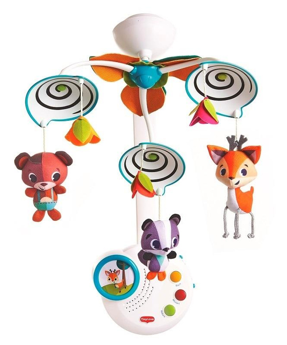 Karuzela klasyczna Leśna Kraina Tiny Love TL1305106830 muzyka, ruch i rozwój zmysłów od pierwszych dni życia 