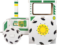 Tekturowy traktor do samodzielnego złożenia, 0044-Tektorado, zabawki dla chłopców