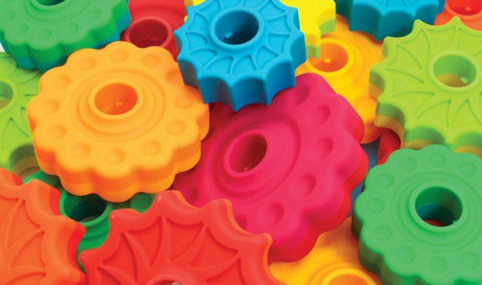 Zakręcona wieża sensoryczna MiniSpinny Fa110-1 Fat Brain Toys, zabawki sensoryczne