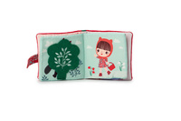 Miękka książeczka aktywizująca z mini gryzakiem Czerwony Kapturek 83495 LILLIPUTIENS