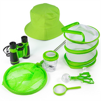Zielony zestaw do obserwowania przyrody z lornetką 34041-Bjigigs Toys
